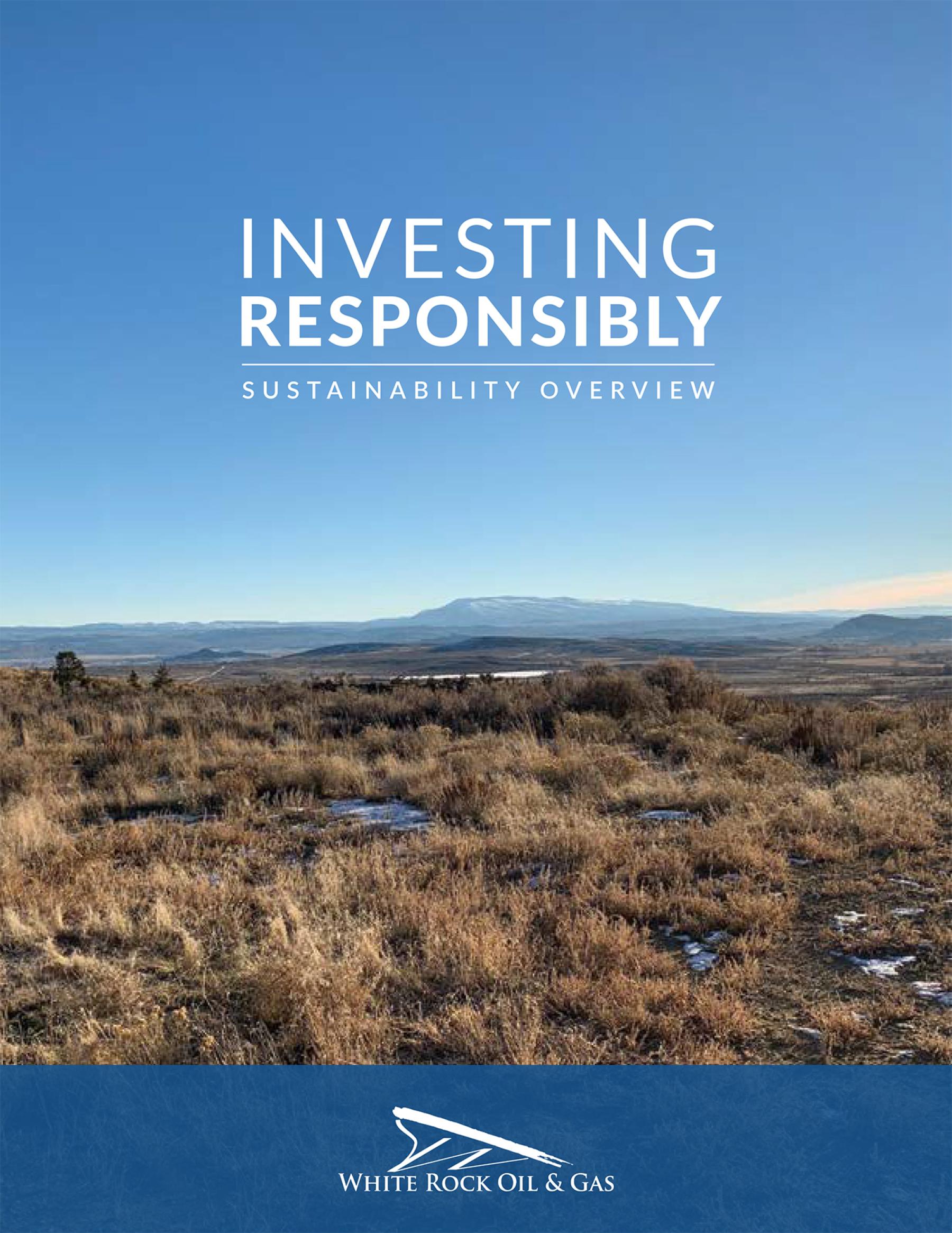2022 Sustainability Report cover